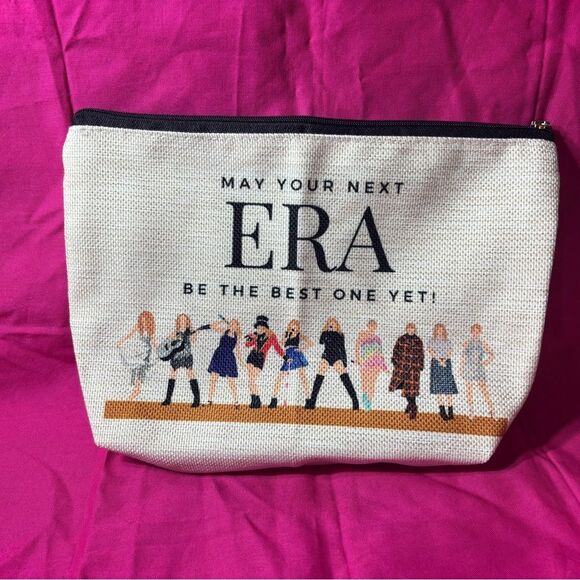 Taylor Swift May Your Next Era Be the Best One Yet! Cosmetics Bag See Pics for M - Picture 1 of 8